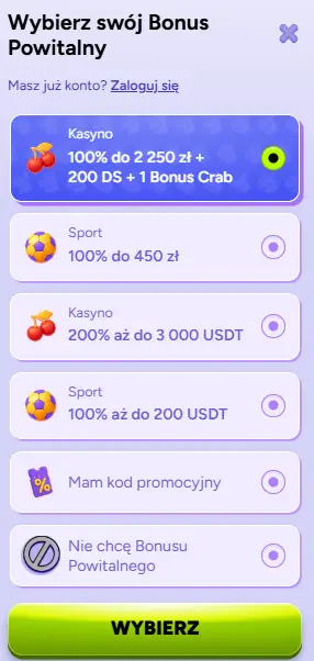 Proces rejestracji w kasynie online